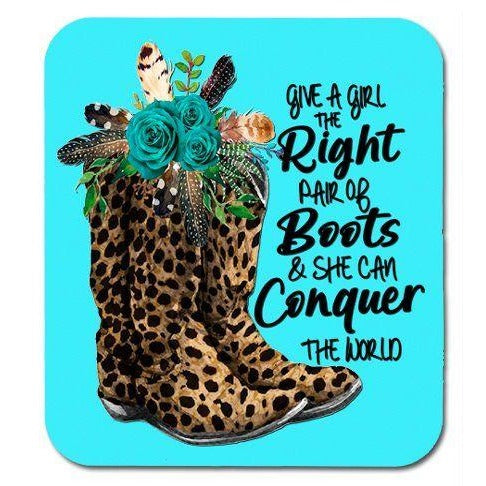 Give a Girl the Right Pair of Boots - Magnet