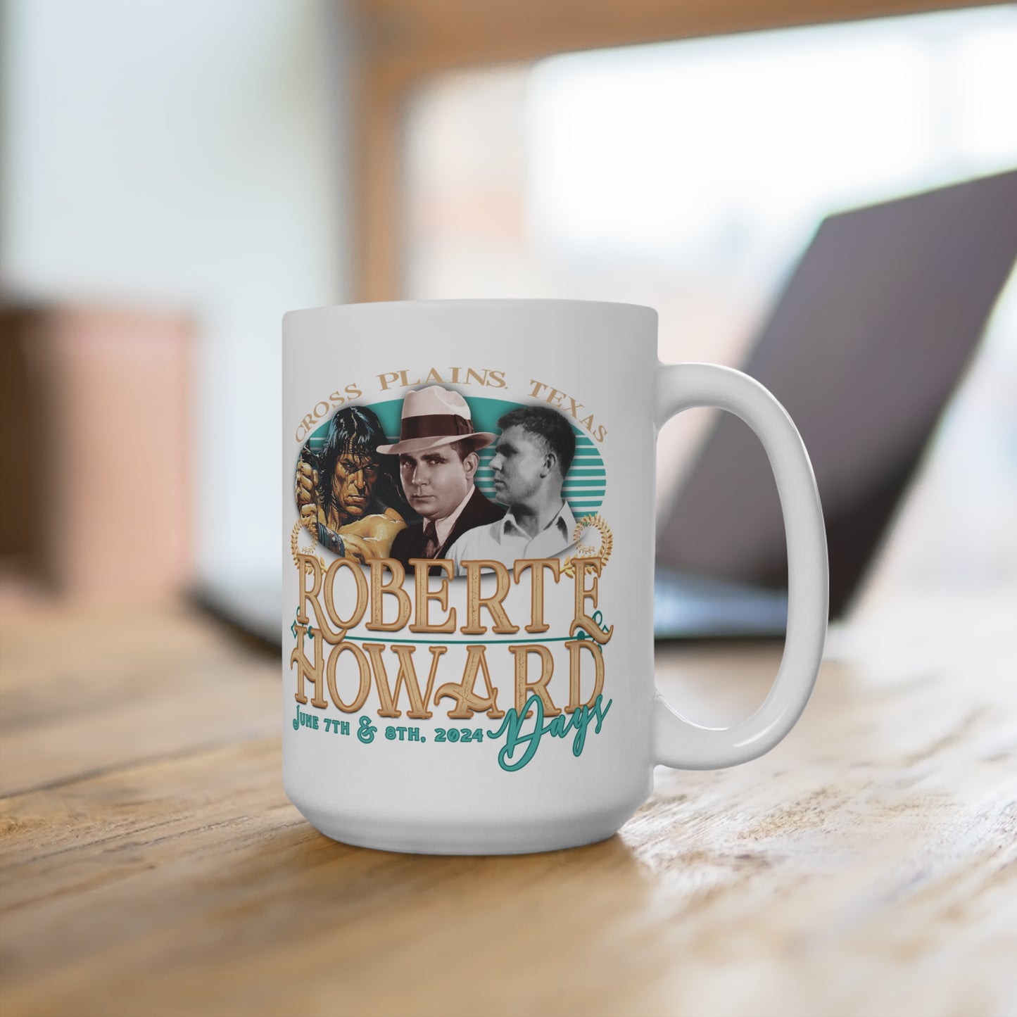 Robert E. Howard Days 15oz Ceramic Mug 2024