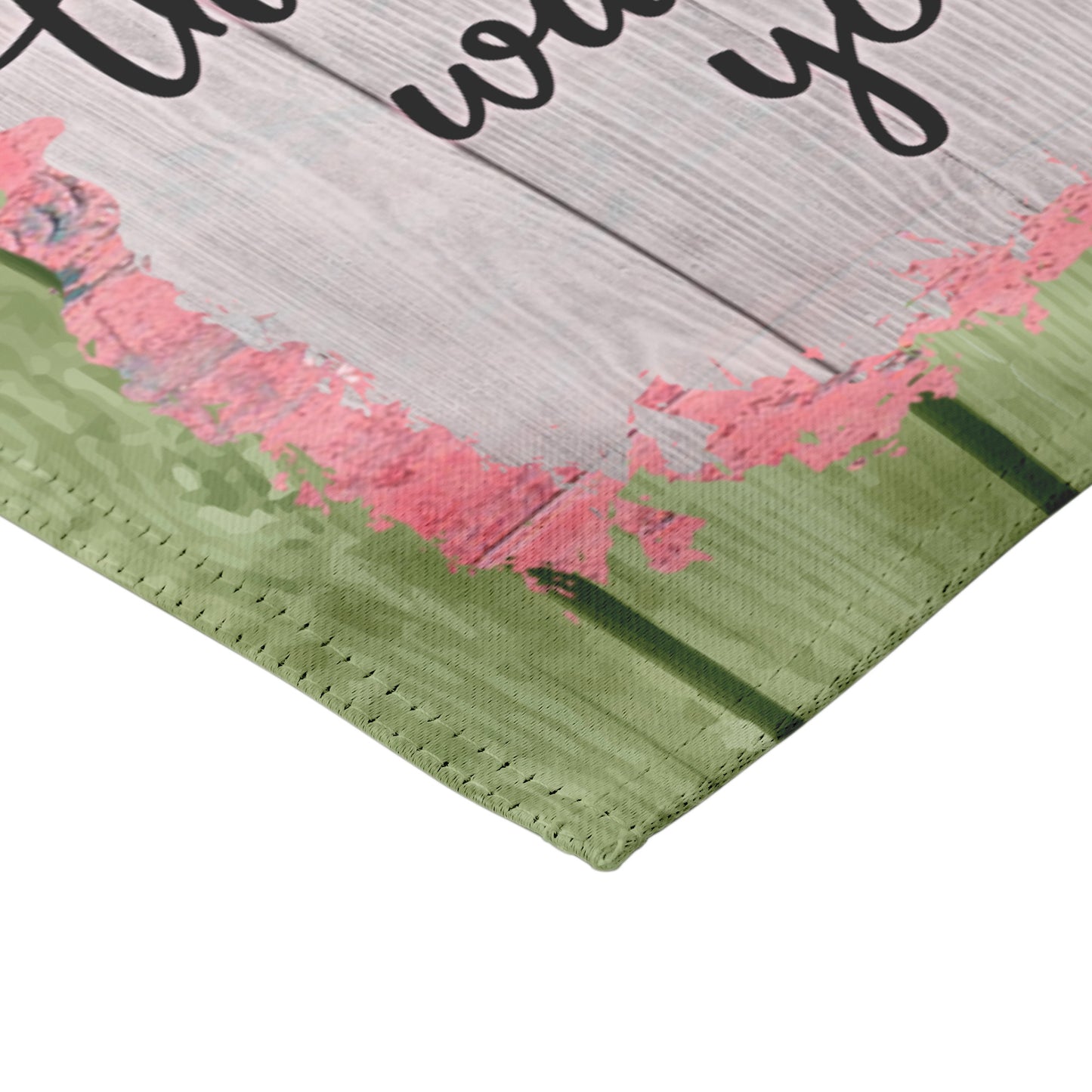 Crazy Flamingo They Warned You About Garden Flag