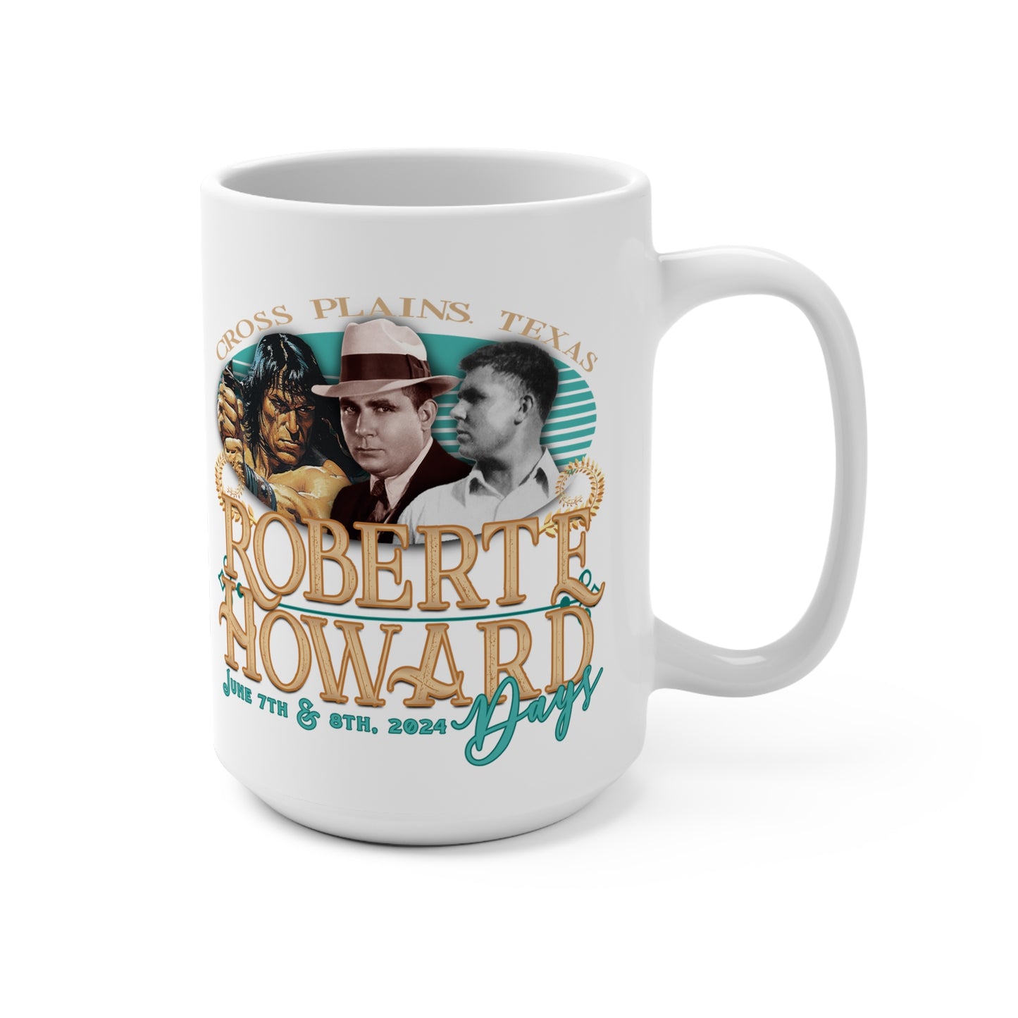 Robert E. Howard Days 15oz Ceramic Mug 2024