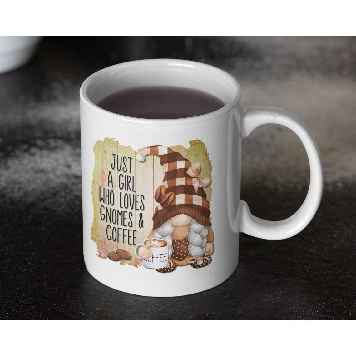 Gnome Coffee Mug - Just a Girl Who Loves Gnomes Coffee