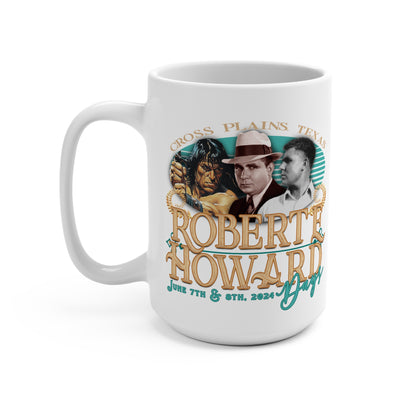 Robert E. Howard Days 15oz Ceramic Mug 2024