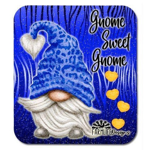 Gnome Sweet Gnome Refrigerator Magnet, 4" Metal