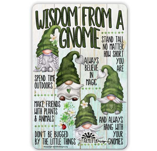 Wisdom from a Gnome, Advice, Hunter Green